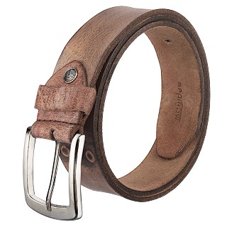 Men's Genuine Leather Belt |Buckle| Grey